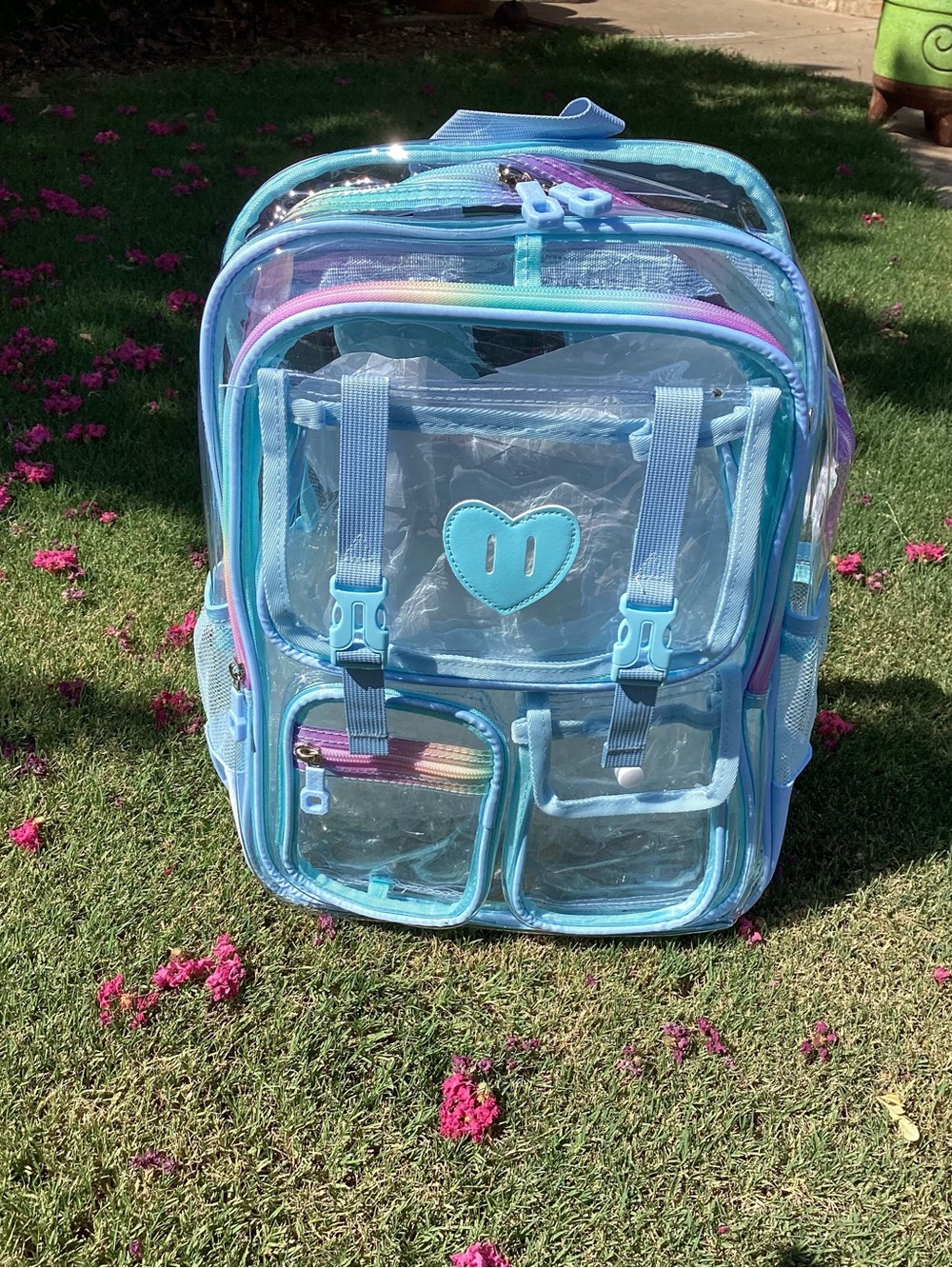 Clear Tye Dye Backpack